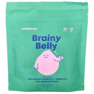 3-52.jpg JoySpring - Brainy Belly Sem Sabor 30 Embalagens Stick-pack (2,5 g Cada)