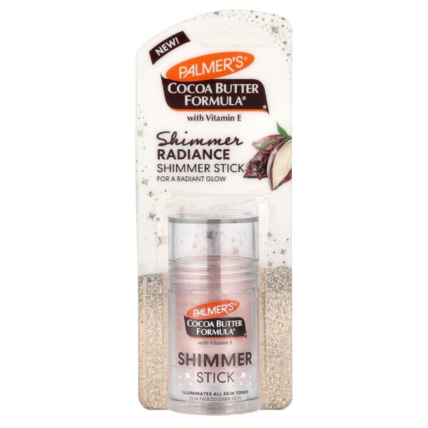 3-91.jpg Palmer's - Cocoa Butter Formula com Vitamina E Brilho Radiante Bastão de Brilho Para Pele Clara a Escura 28 g