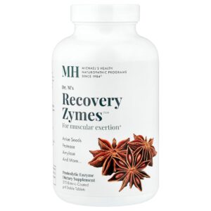 Michael's Health - Recovery Zymes 270 Comprimidos com Revestimento Entérico e pH Estável