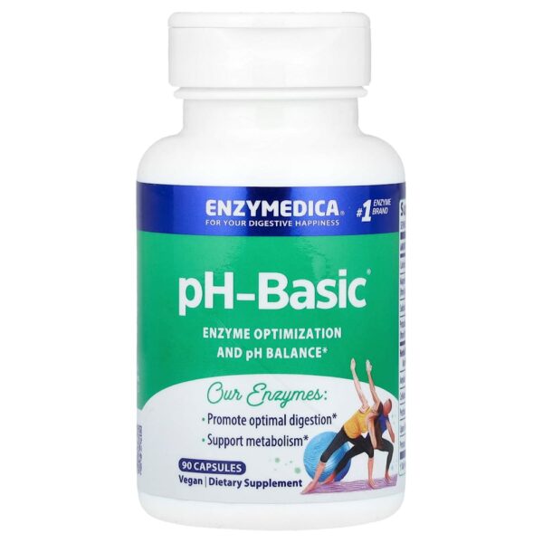 Enzymedica - pH-Basic 90 Cápsulas