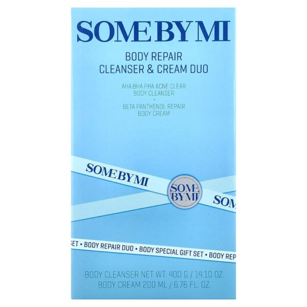 SOME BY MI - Gel de Limpeza e Creme Duo para Reparação Corporal Kit com 2 Unidades