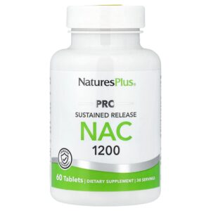 NaturePlus - Pro NAC 1200 Liberação Gradual 60 Comprimidos (600 mg por comprimido)