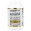 California Gold Nutrition - Gold C Vitamina C de Classe USP 1000 mg 240 Cápsulas Vegetais