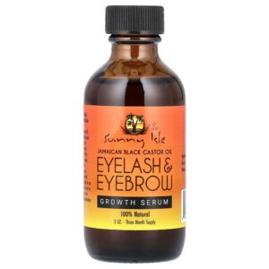Sunny Isle - Óleo de Rícino Jamaicano Sérum para Crescimento de Cílios e Sobrancelhas 57 g