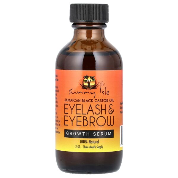 Sunny Isle - Óleo de Rícino Jamaicano Sérum para Crescimento de Cílios e Sobrancelhas 57 g