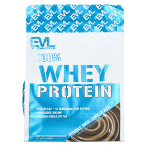 EVLution Nutrition - 100% Proteína Whey Chocolate Duplamente Rico 454 g