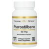 California Gold Nutrition - Pterostilbene 50 mg 30 Cápsulas Vegetais