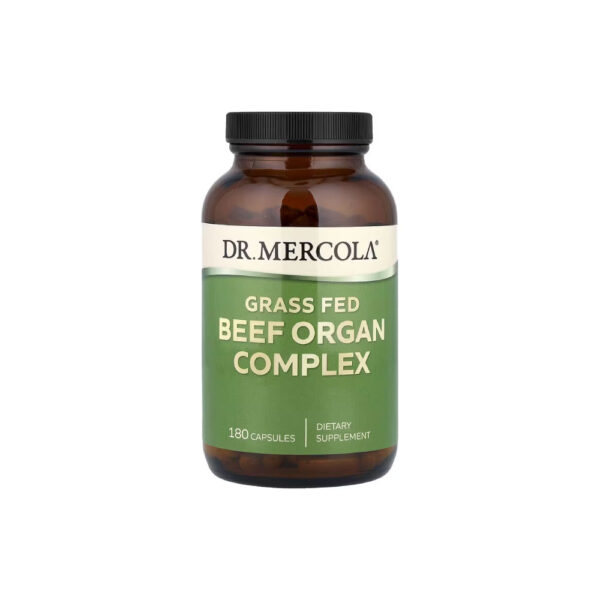 Complexo de Órgãos Grass-Fed Beef 180 Cápsulas - Dr. Mercola