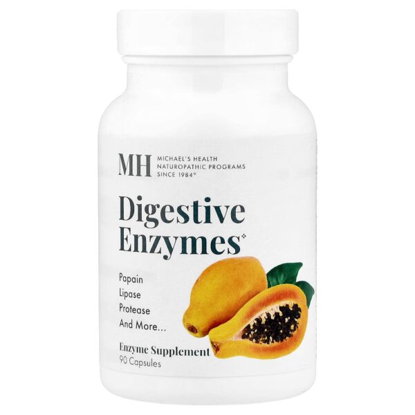 Michael's Health - Enzimas Digestivas 90 Cápsulas