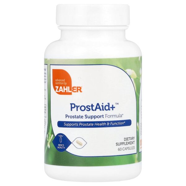 32-137.jpg Zahler - ProstAid+ Fórmula de Suporte à Próstata 60 Cápsulas