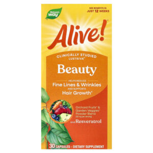 Nature's Way - Alive! Beauty 30 Cápsulas