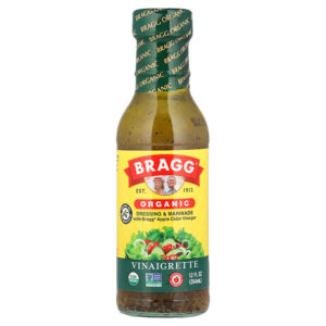 Bragg - Molho Orgânico e Marinada com Vinagre de Sidra de Maçã Bragg Vinagrete 355 ml