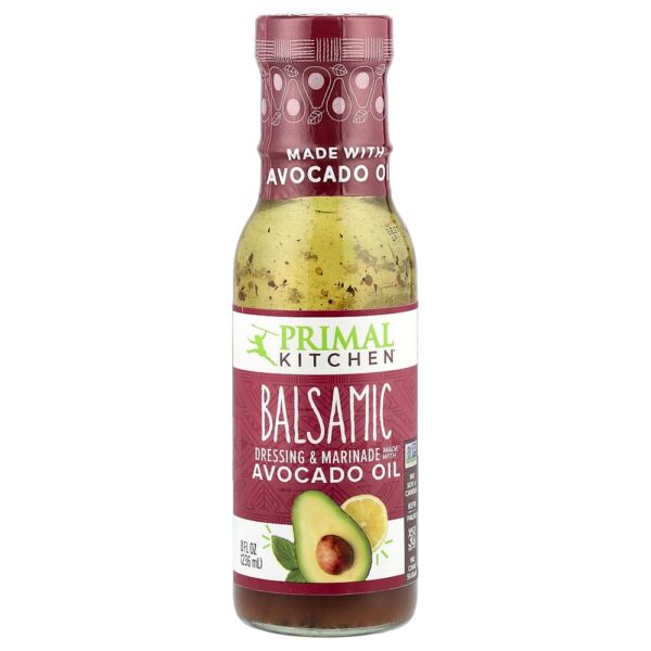 Primal Kitchen - Molho e Marinada Feitos com Óleo de Abacate Balsâmico 235 ml
