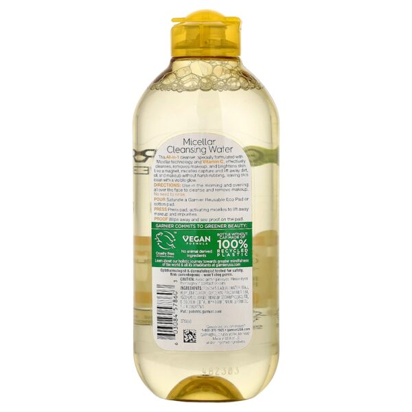Garnier - SkinActive Água de Limpeza Micelar com Vitamina C 400 ml