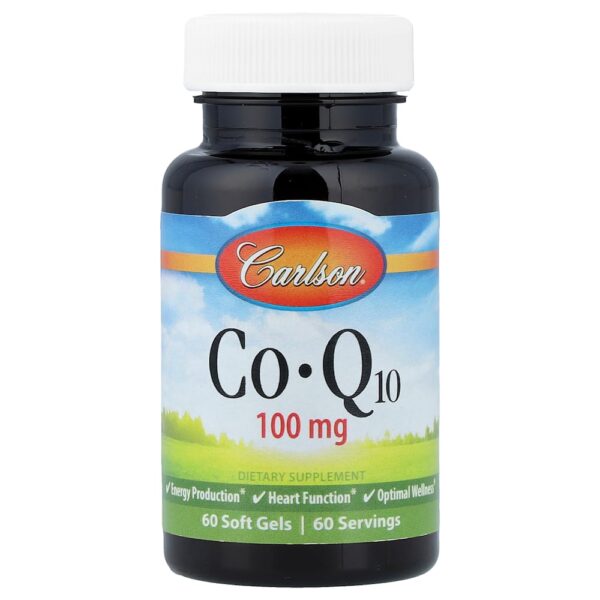 Carlson - CoQ10 300 mg 30 Cápsulas Softgel