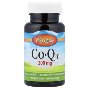 Carlson - CoQ10 200 mg 30 Cápsulas Softgel