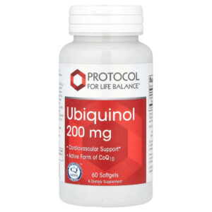Protocol for Life Balance - Ubiquinol 200 mg 60 Cápsulas Softgel