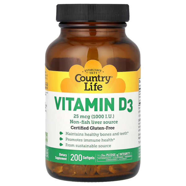 Country Life - CoQ10 Vegana 100 mg 60 Cápsulas Softgel Veganas