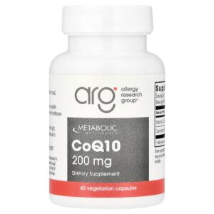 Metabolic Maintenance - CoQ10 200 mg 60 Cápsulas Vegetarianas