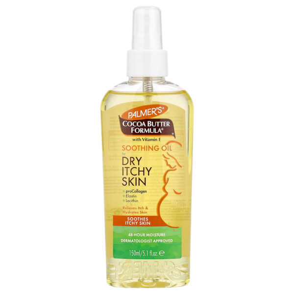 Palmer's - Cocoa Butter Formula com Vitamina E Óleo Calmante Pele Seca e Irritada 150 ml