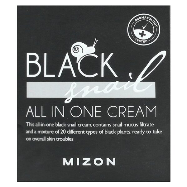 Mizon - Caracol Preto Creme Tudo em Um 75 ml