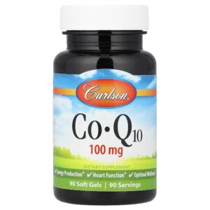 Carlson - CoQ10 100 mg 90 Cápsulas Softgel