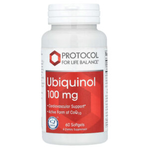 Protocol for Life Balance - Ubiquinol 100 mg 60 Cápsulas Softgel