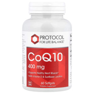 Protocol for Life Balance - CoQ10 400 mg 60 Cápsulas Softgel