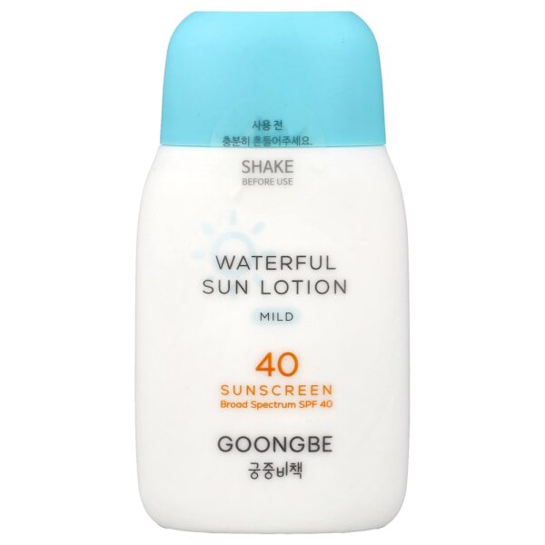 35-14.jpg Goongbe - Protetor Solar Waterful Sun Lotion, Suave, FPS 40, 80 g