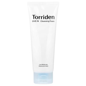 Torriden - Dive In Espuma de Limpeza com Baixo Ácido Hialurônico 5,07 fl oz (150 ml)