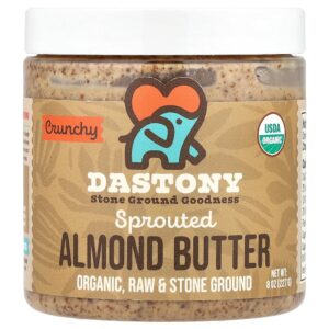 Dastony - Manteiga de Amêndoa Germinada Crocante 227 g