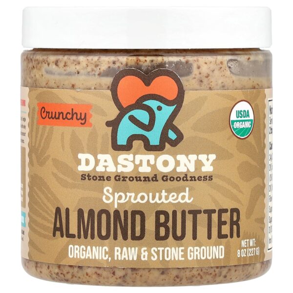 Dastony - Manteiga de Amêndoa Germinada Crocante 227 g