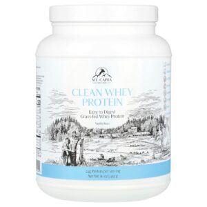 35-87.jpg Mt. Capra - Proteína Whey Limpa Feijão de Baunilha 453 g