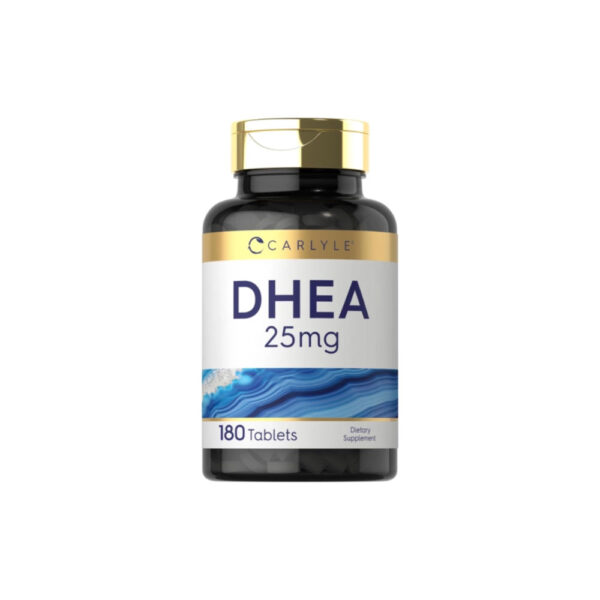 DHEA 25mg Carlyle (180 Tabletes) - Equilíbrio Hormonal e Vitalidade Diária