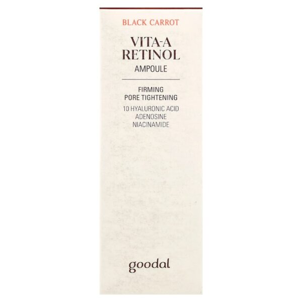 Goodal - Cenoura Negra Ampola de Retinol Vita-A 30 ml