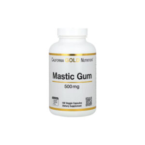 Goma de Mástique 500 mg 180 Cápsulas Vegetais - California Gold Nutrition