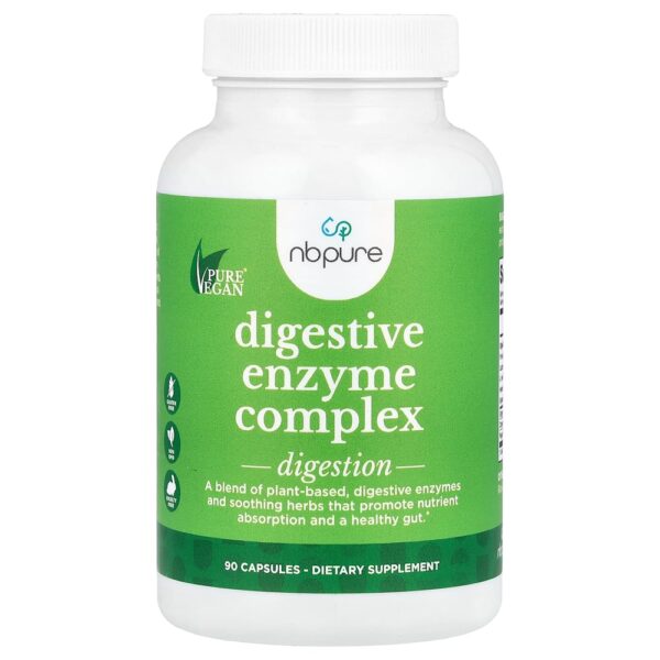 NB Pure - Complexo de Enzimas Digestivas 90 Cápsulas
