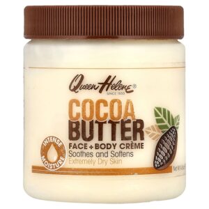 Queen Helene - Creme para Rosto + Corpo Manteiga de Cacau Pele Extremamente Seca 136 g