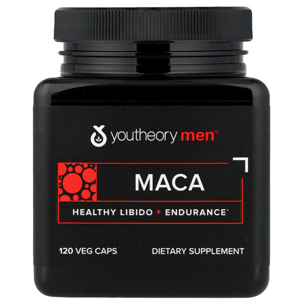 37-123.jpg Youtheory - Men Maca-peruana 120 Cápsulas Vegetais (500 mg por Cápsula)