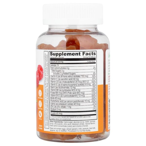 Lifeable - Gomas Multivitamínicas para Homens Fruto Silvestre Natural 60 Gomas