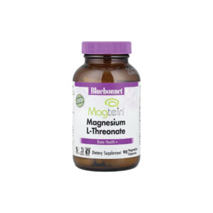 Magnésio L-Treonato Magtein 144mg L-Threonate 90 Cápsulas - Bluebonnet Nutrition