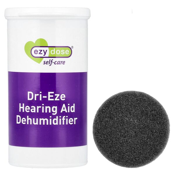 Ezy Dose - Self-Care Kit de Dehumidificador para Auxiliares Ouvidos Dri-Eze Kit com 2 Unidades