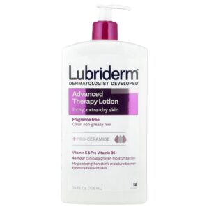 Lubriderm - Loção Advanced Therapy Coceira Pele Extrasseca Sem Perfume 710 ml