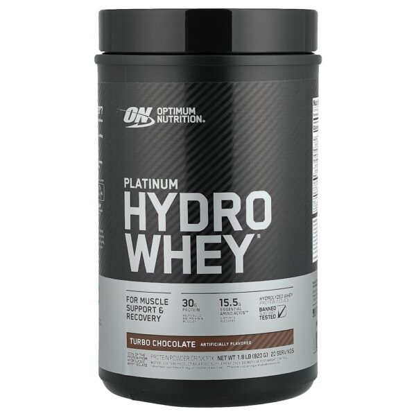 Optimum Nutrition - Platinum Hydro Whey Turbo Chocolate 820 g