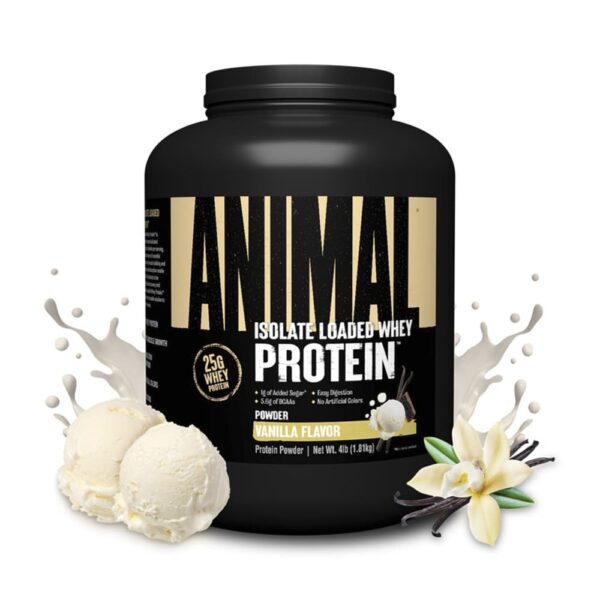 Animal - Isolate Loaded Whey Protein em Pó Baunilha 1,81 kg