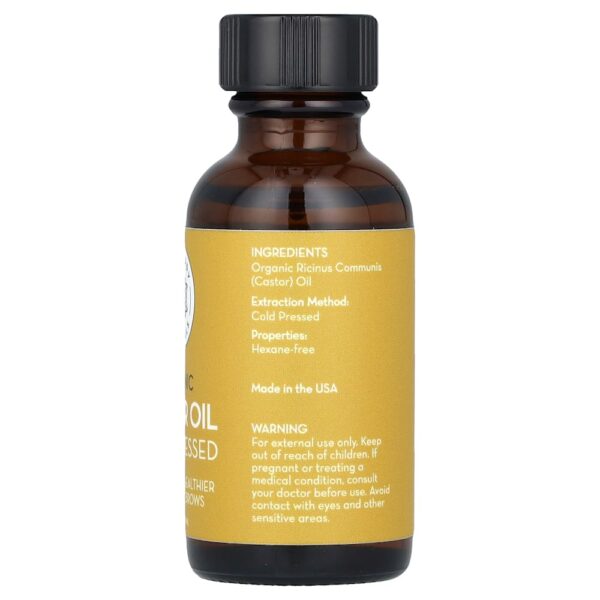 Pure Body Naturals - Kit de Óleo de Rícino Orgânico 30 ml
