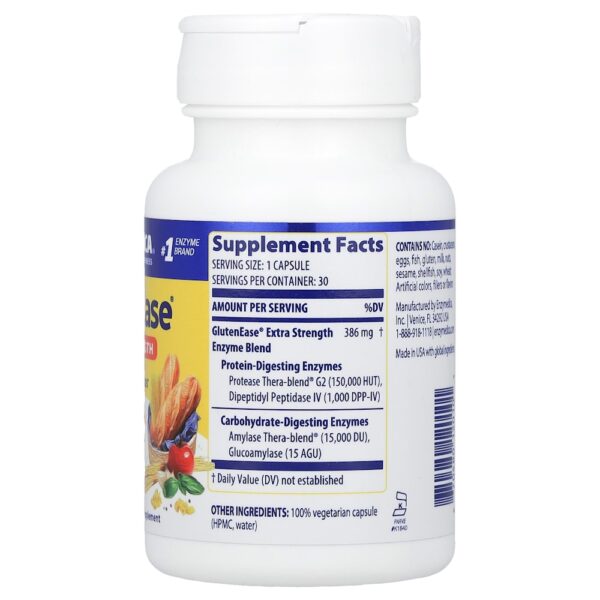 Enzymedica - GlutenEase 30 Cápsulas