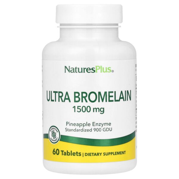 NaturePlus - Ultra Bromelain 1.500 mg 60 Comprimidos