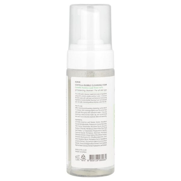 iUNIK - Espuma de Limpeza de Centella com Bolhas 150 ml