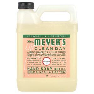 39-101.jpg Mrs. Meyers Clean Day - Refil de Sabonete para as Mãos Gerânio 975 ml